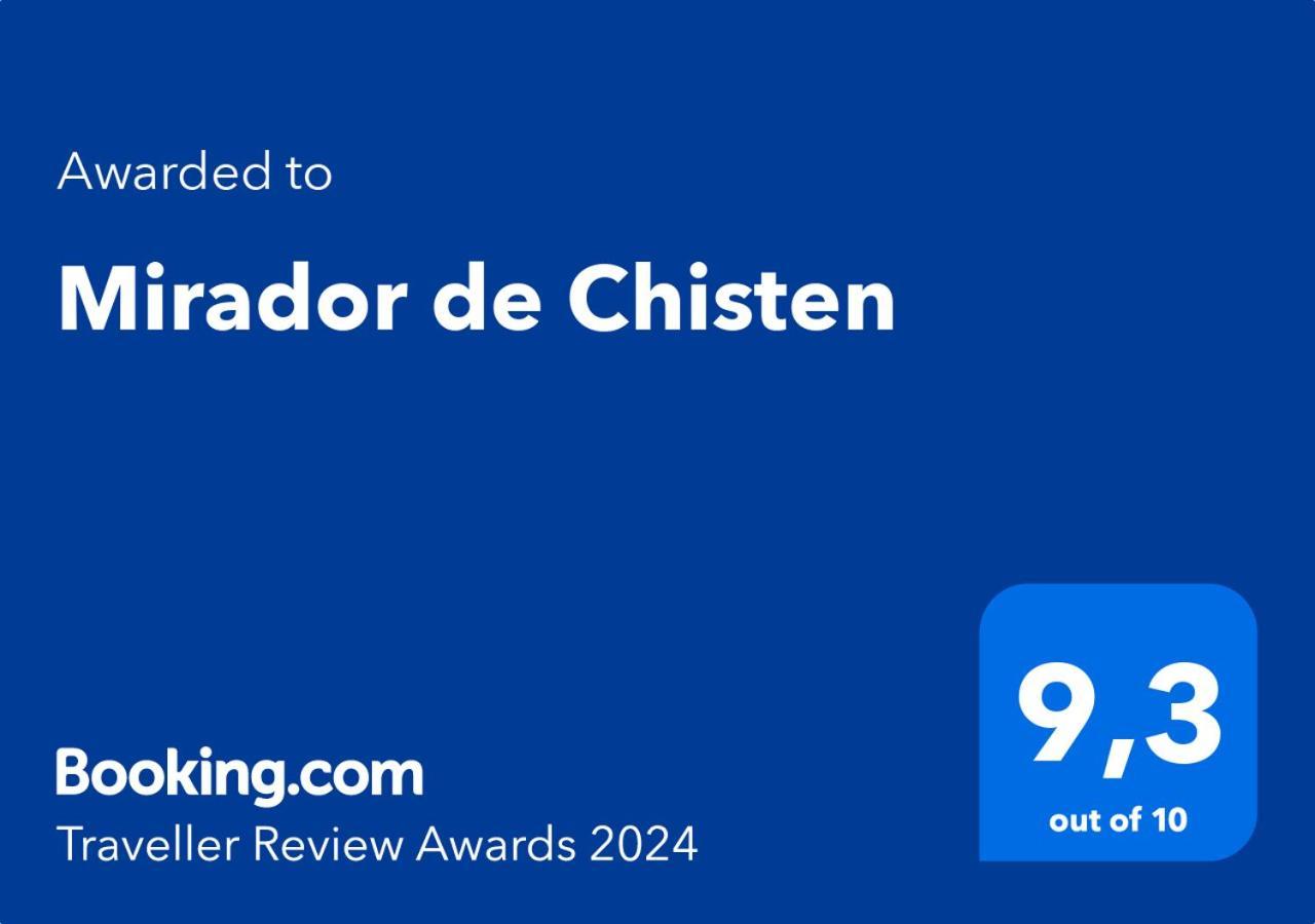Mirador De Chisten Gistaín Εξωτερικό φωτογραφία